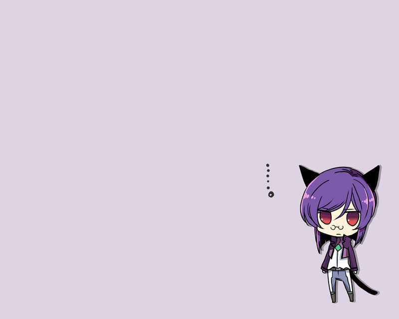 chibi character with cat ears