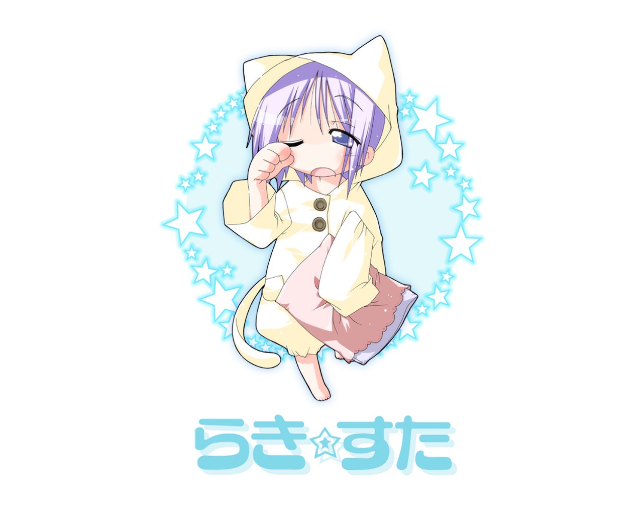chibi character with cat ears