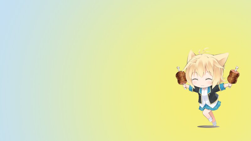 Chibi Character with Chicken Legs