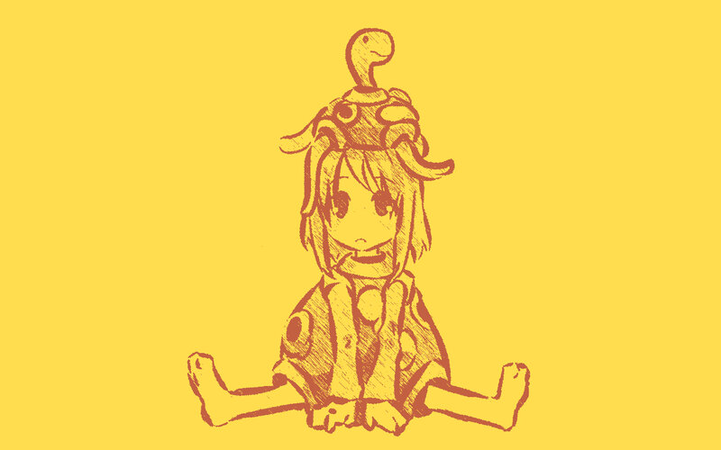 chibi character with dinosaur hat