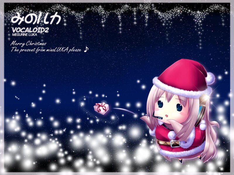 Chibi Character with Gift