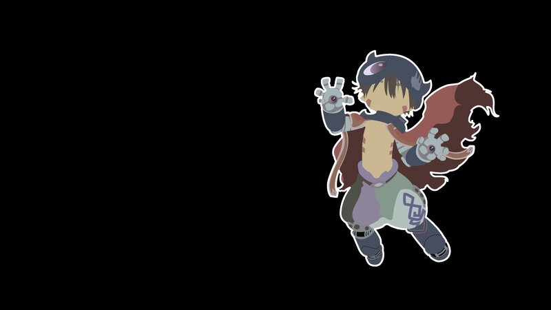 Chibi Character with Goggles — Black