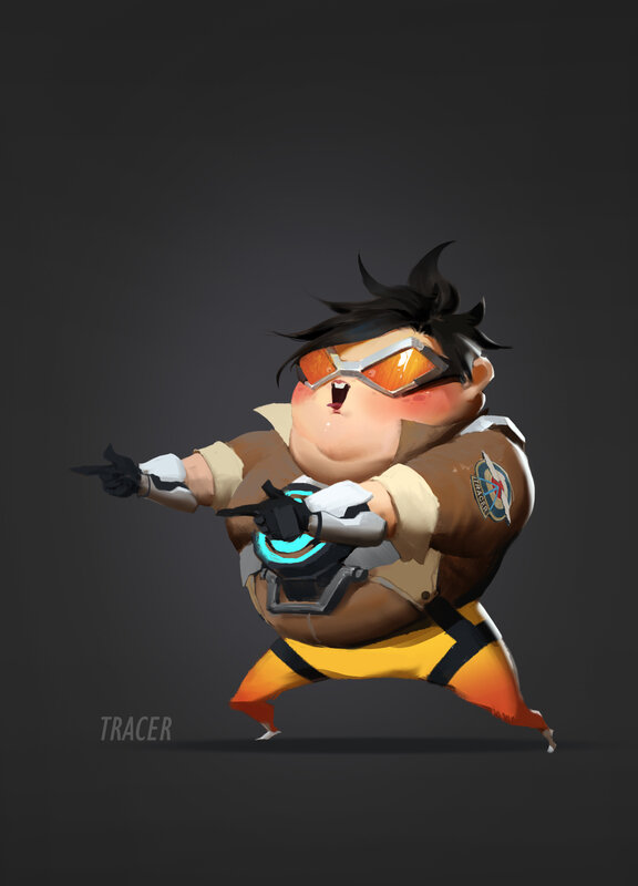 Chibi Character with Goggles