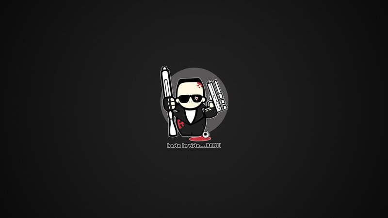 Chibi Character with Guns