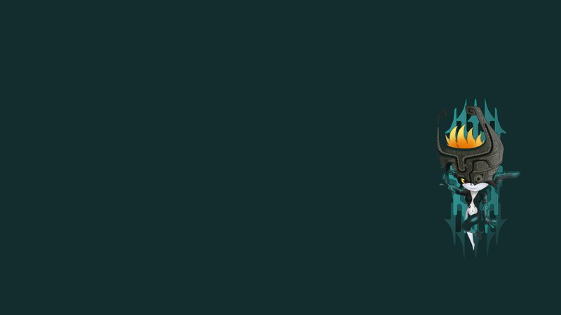 Chibi Character with Helmet — Dark Green