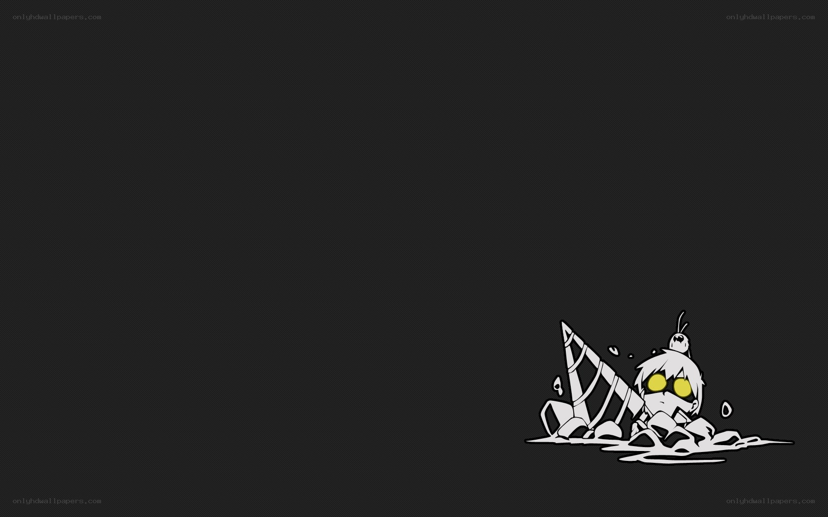 chibi character with ice cream
