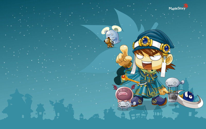 Chibi Character with Pets
