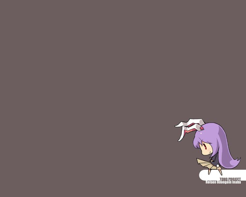 Chibi character with purple hair