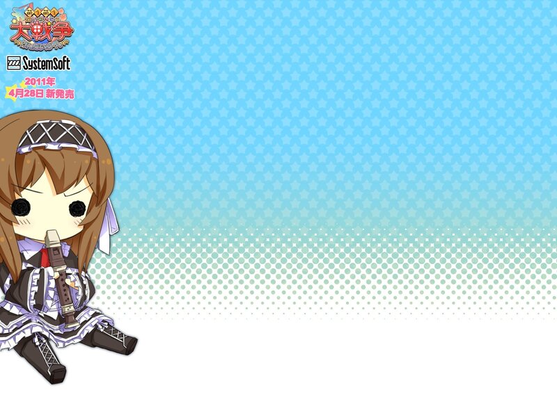 Chibi character with recorder