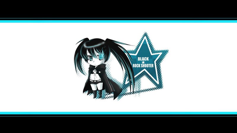 Chibi character with star logo