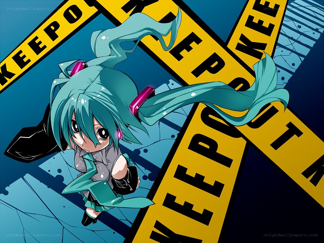 Chibi character with teal hair