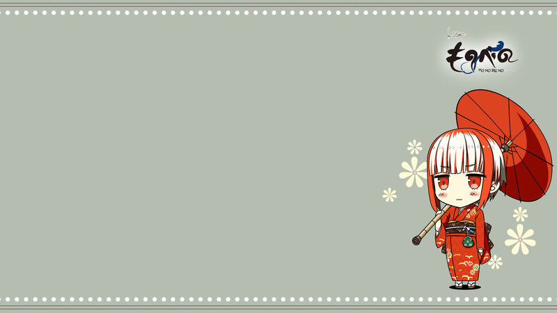 Chibi Character with Umbrella