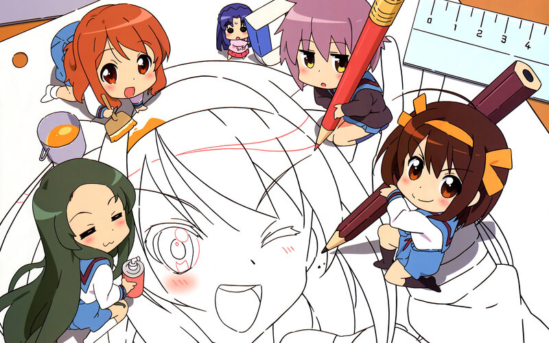 Chibi Characters Drawing