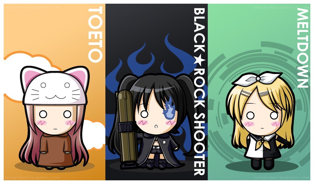 Chibi characters from anime