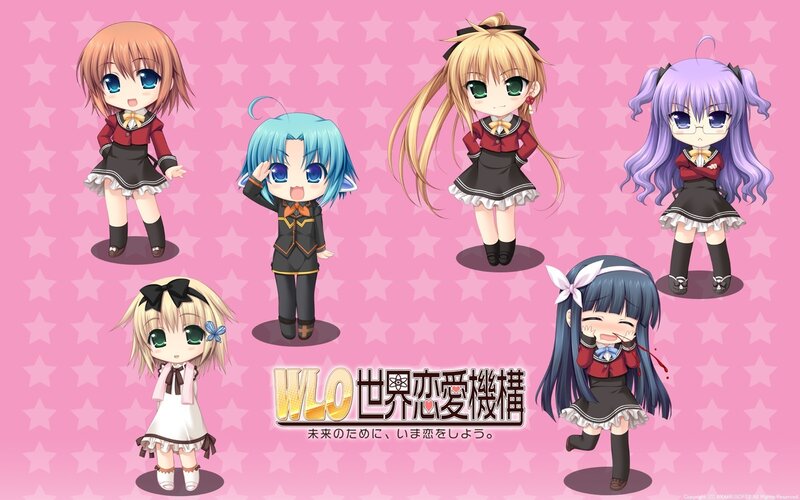 Chibi characters from WLO