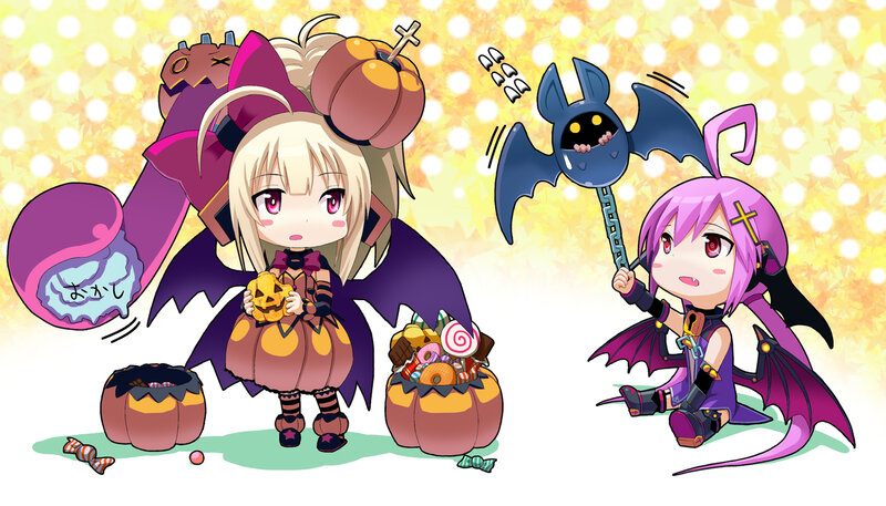 Chibi Characters in Costumes