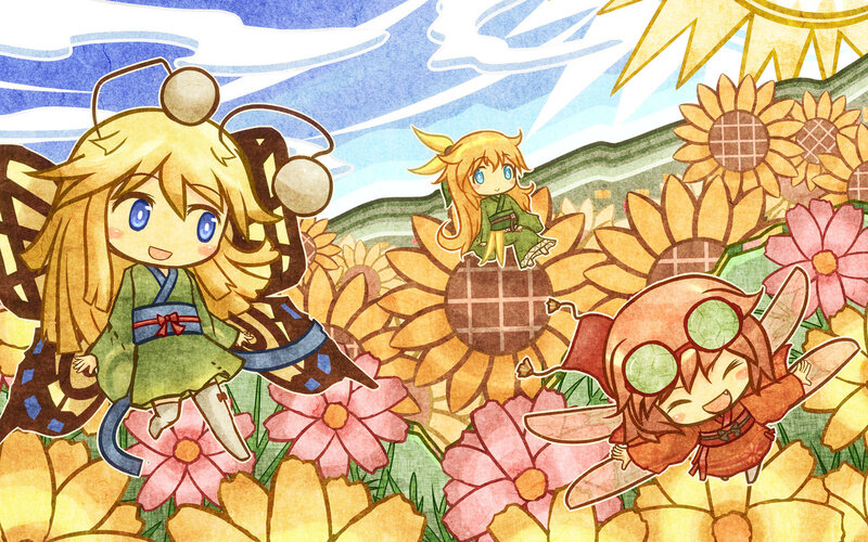 Chibi Characters in Field