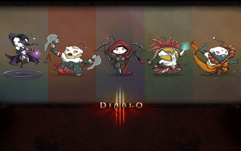 Chibi Characters in Game