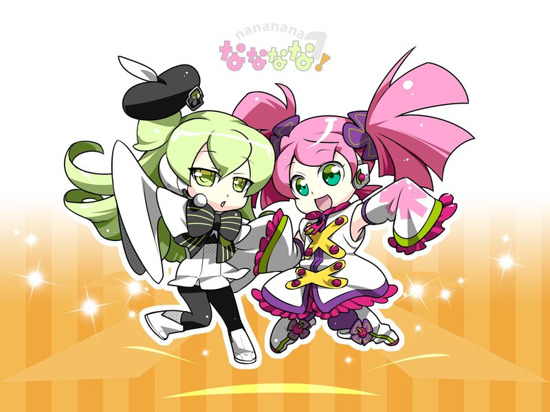 Chibi characters in performance