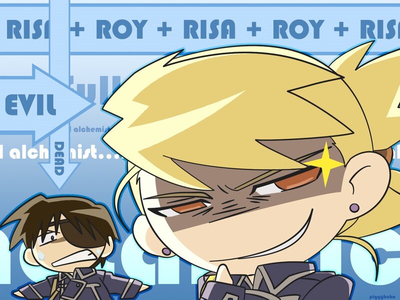 Chibi Characters in Uniform