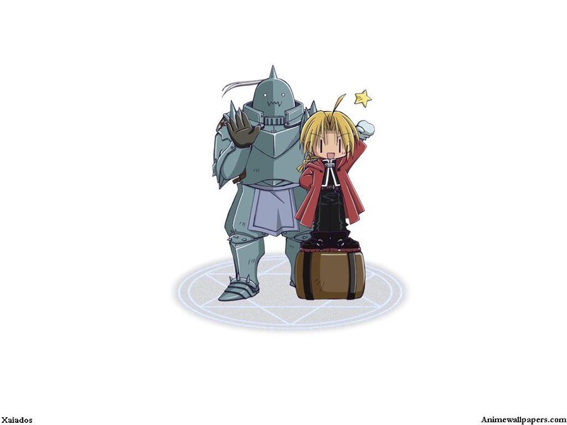 Chibi Characters on Circle