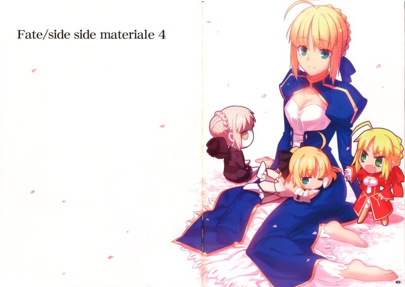 Chibi Characters Sitting