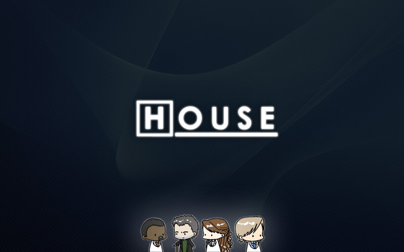 Chibi Characters Standing — Black