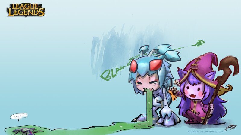 Chibi Characters Vomiting