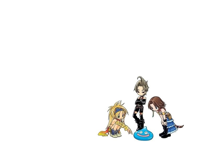Chibi Characters with Slime