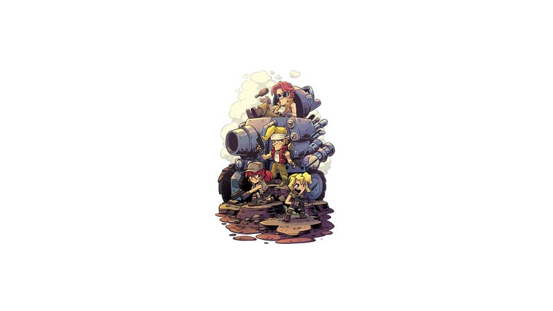 Chibi Characters with Tank