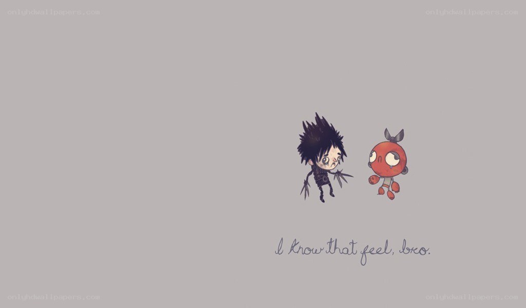 Chibi characters with text
