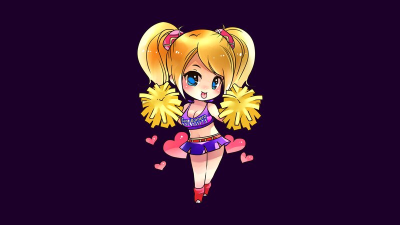 Chibi Cheerleader Girl