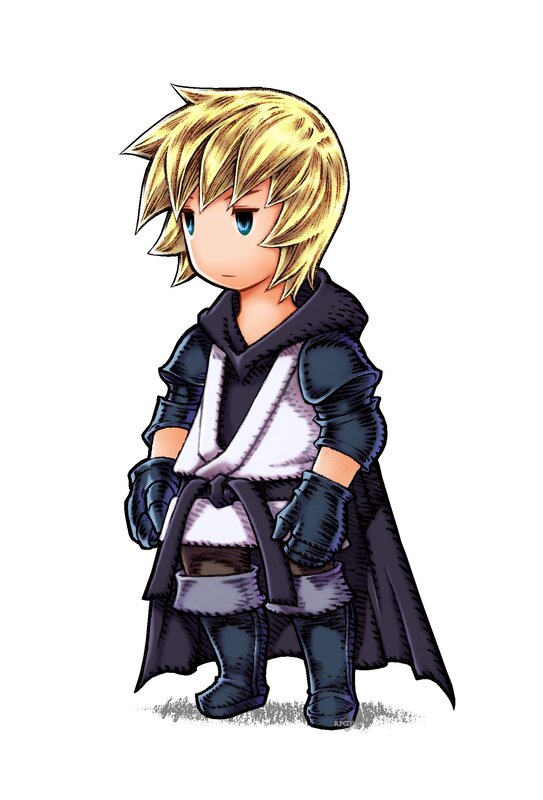 Chibi Cloud Strife character