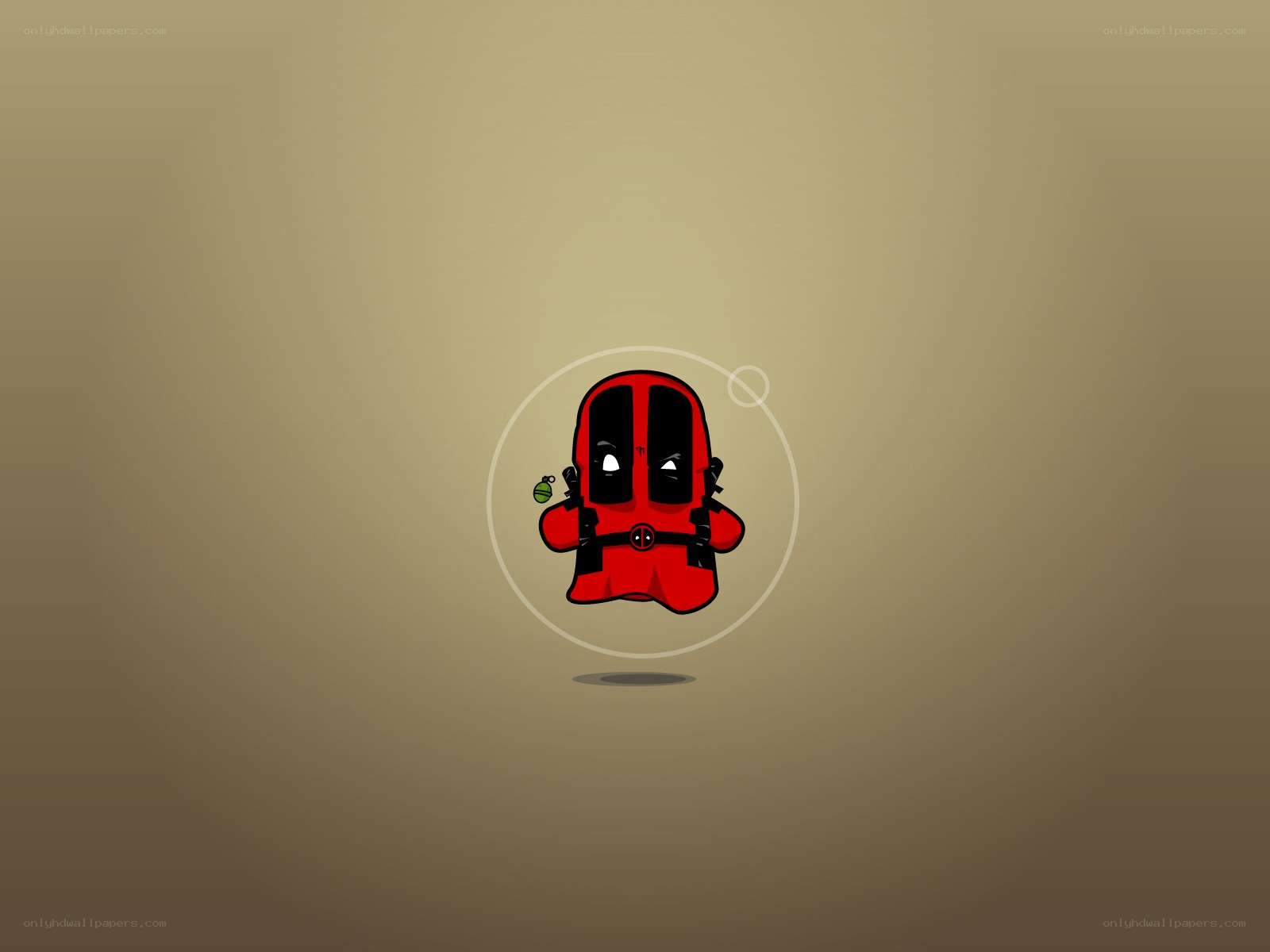 Chibi Deadpool character
