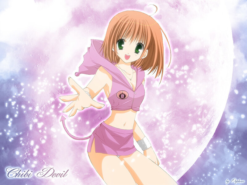Chibi Devil character art