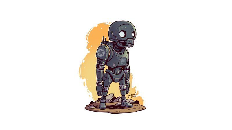 Chibi Droid Robot