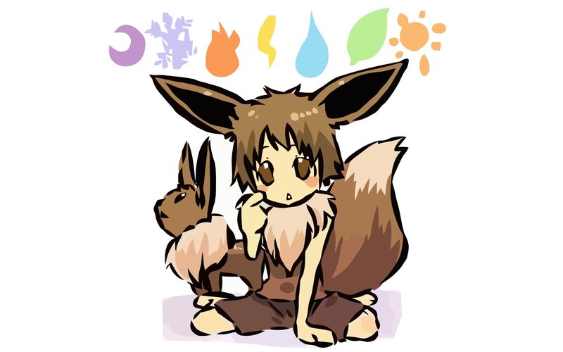 Chibi Eevee Character