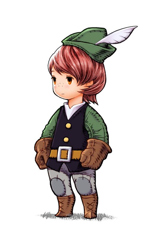 chibi elf character
