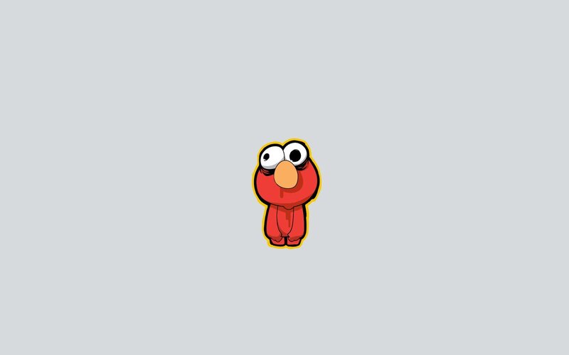 Chibi Elmo Character