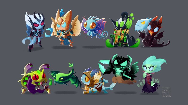 Chibi Fantasy Creatures
