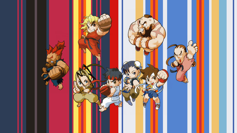 Chibi Fighters in Action