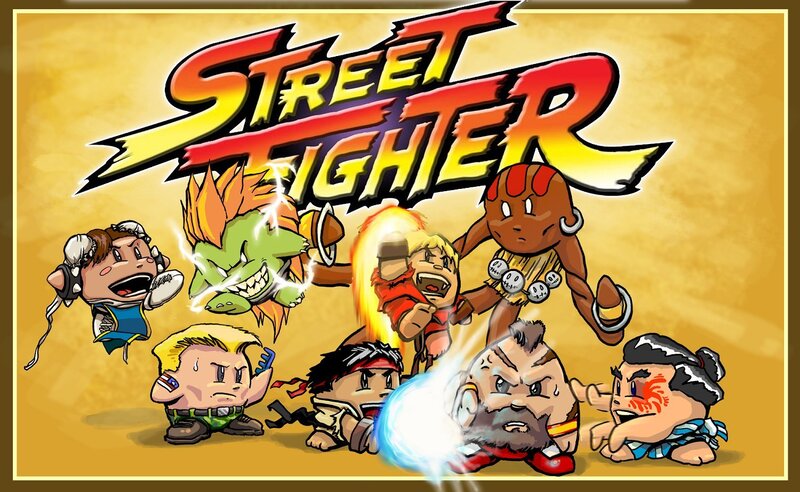 Chibi Fighting Characters