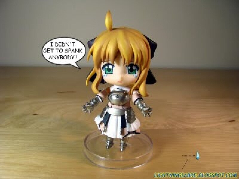 Chibi Figurine with Tears