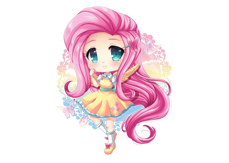Chibi Fluttershy Character