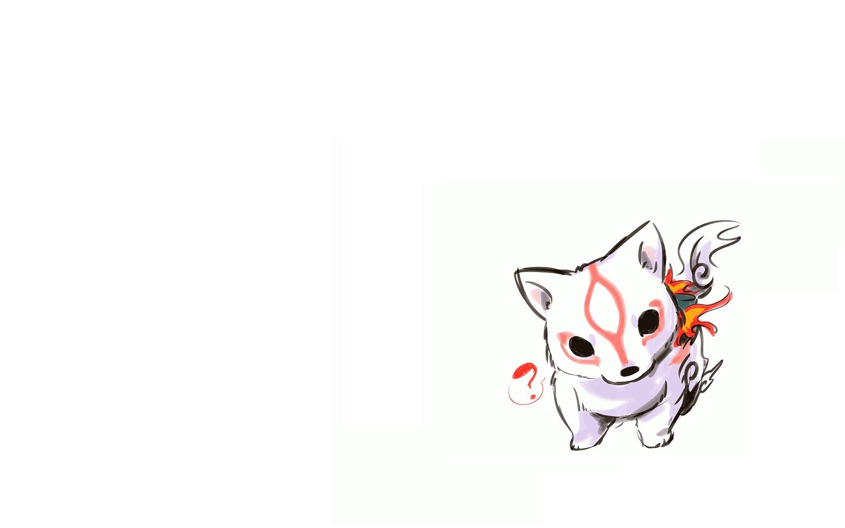 chibi fox character sketch