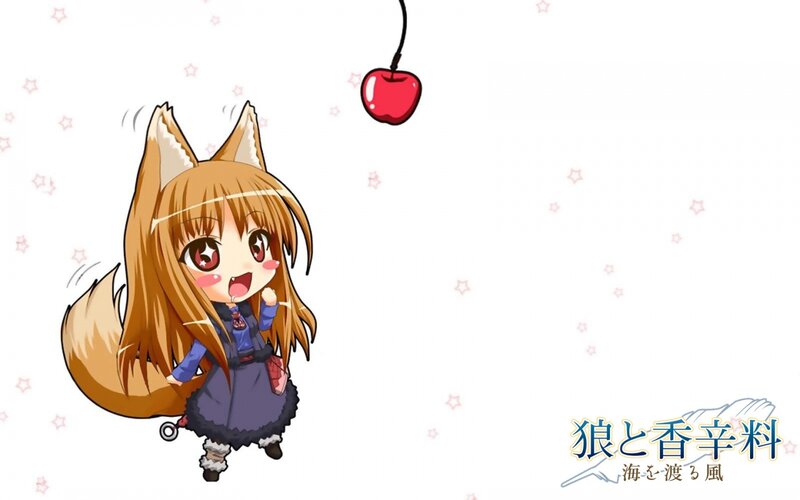 Chibi Fox Girl — Brown, Playful