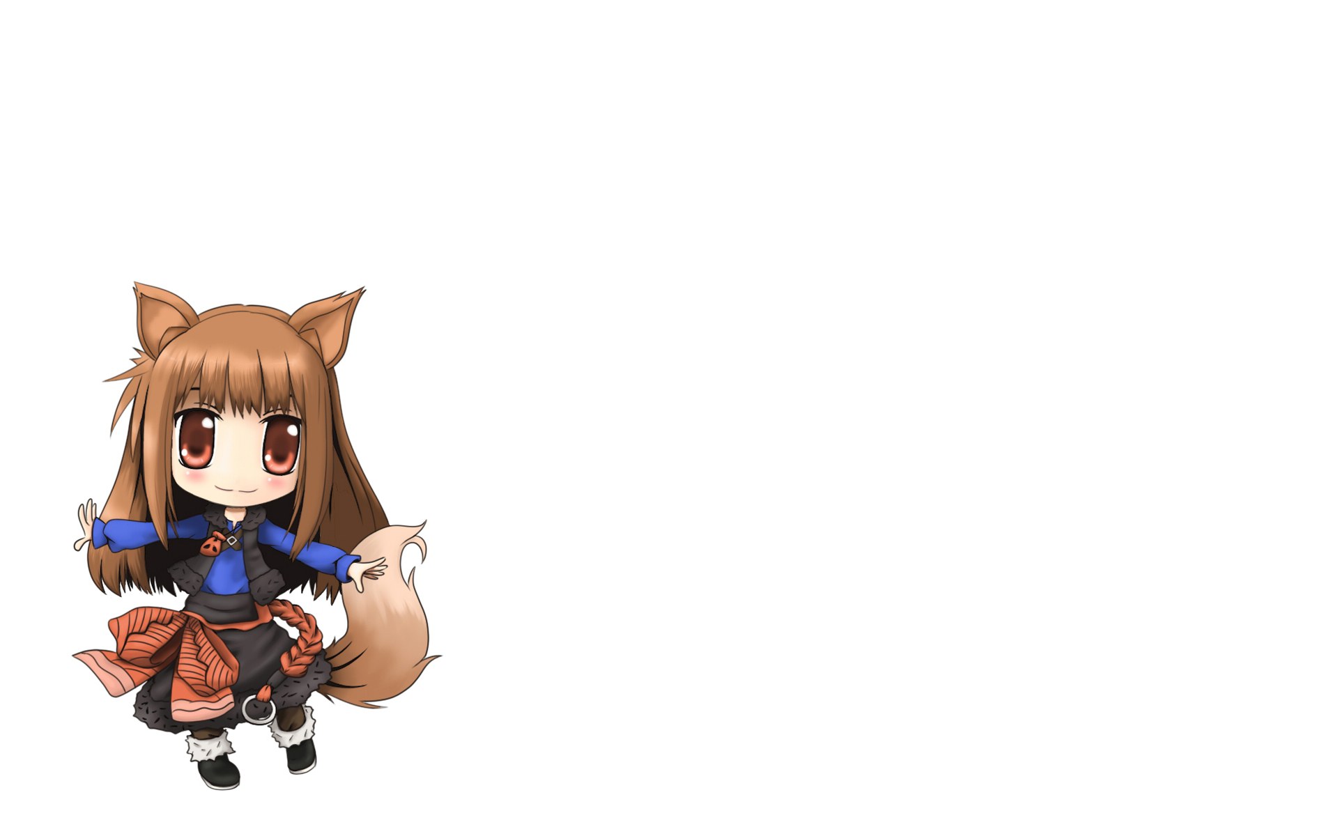 chibi fox girl character