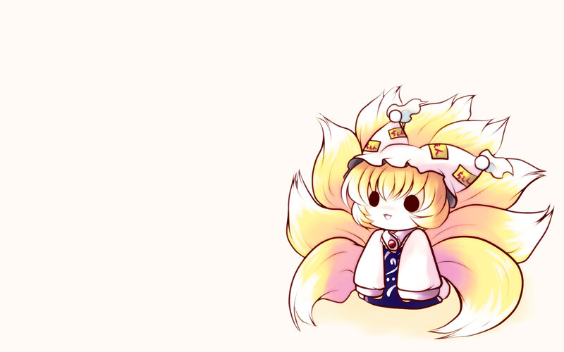 chibi fox girl character