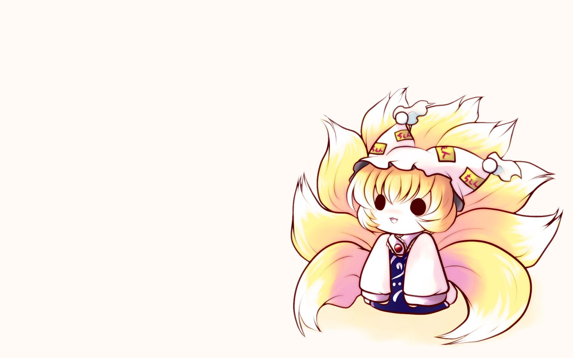 chibi fox girl character