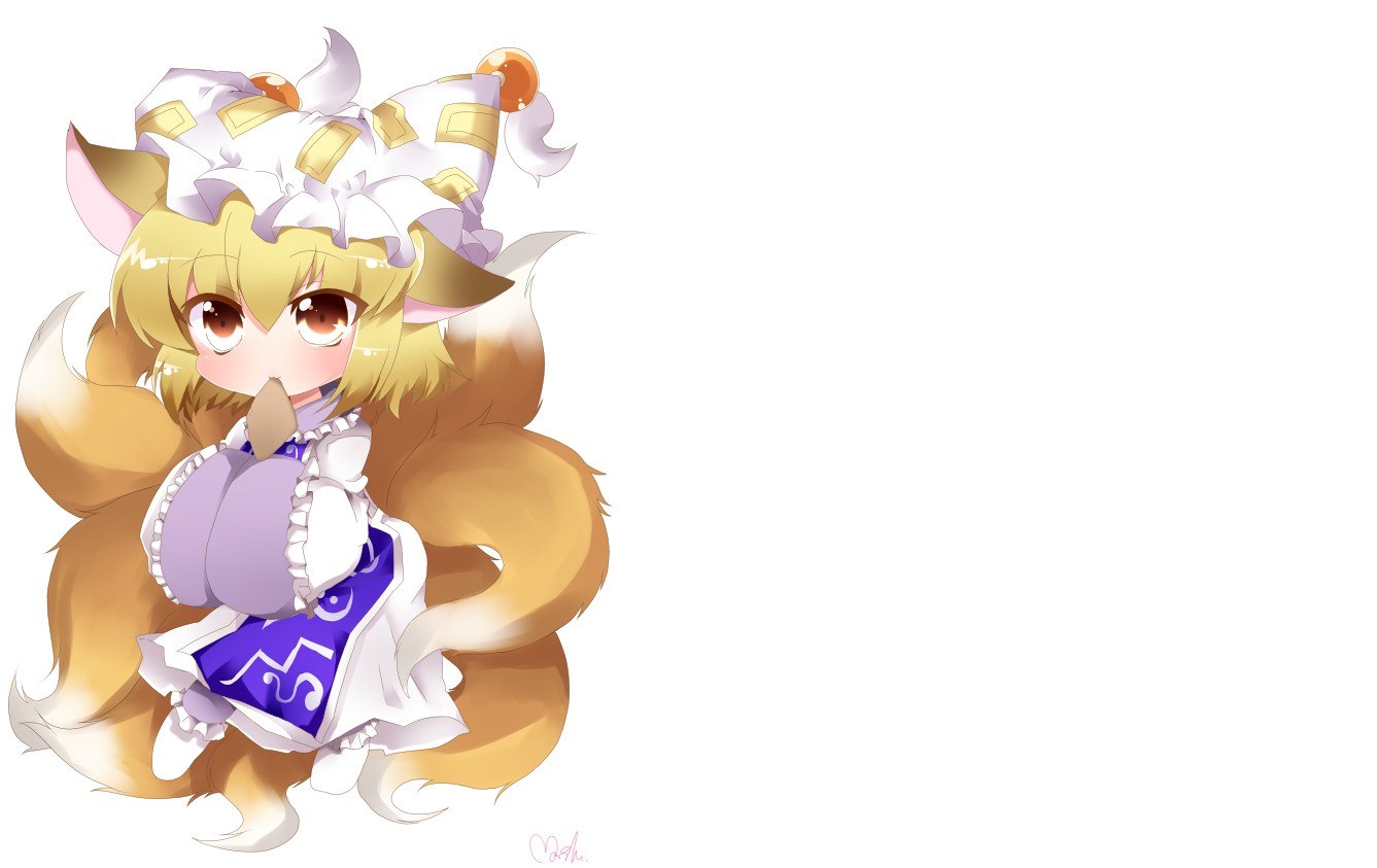 chibi fox girl character